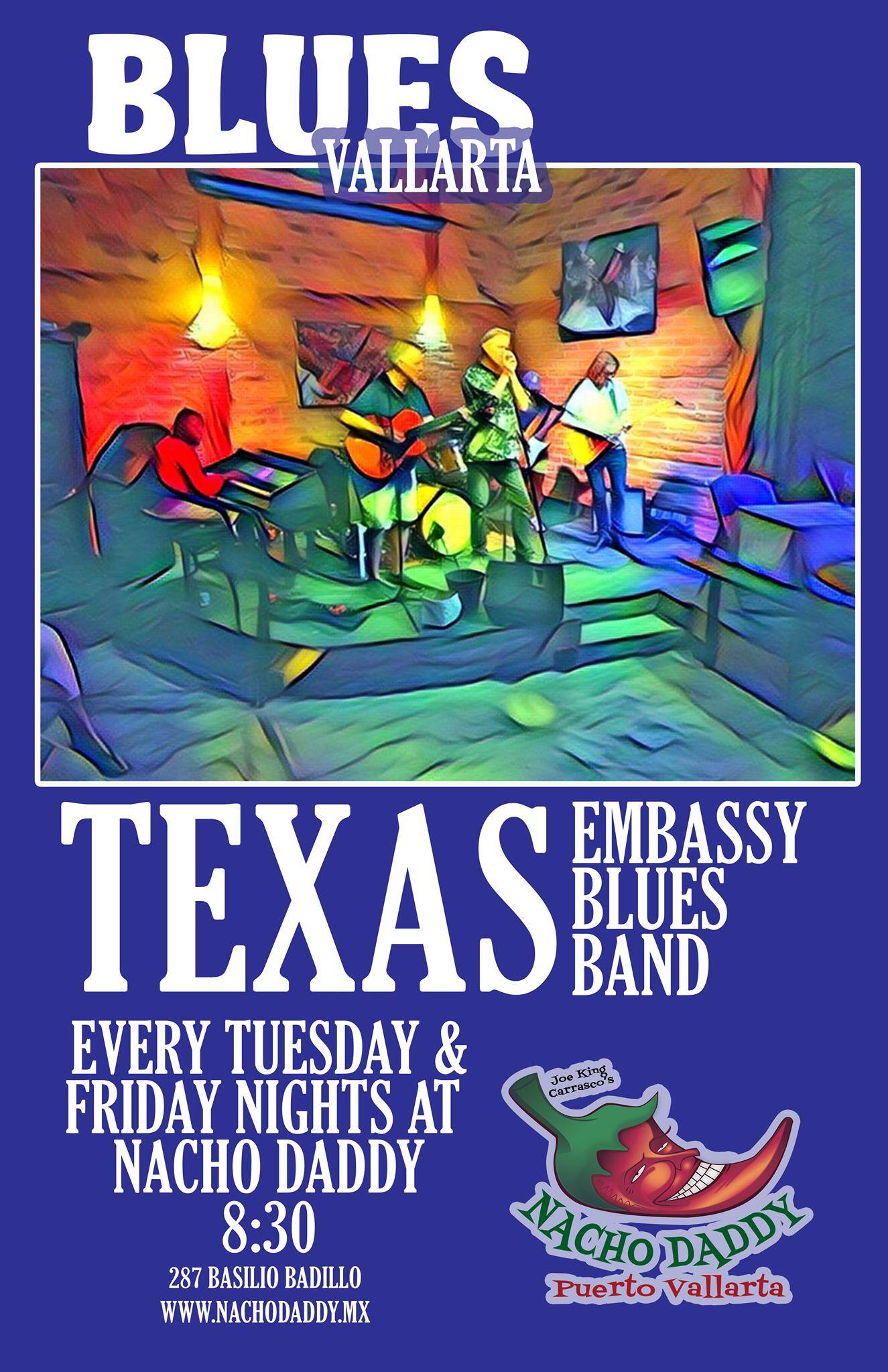 Friday Night Blues with Texas Embassy Blues Band